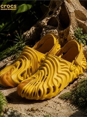 Salehe Bembury x Crocs Pollex Clog Cobbler Yellow Gold Men’s Size 11 NWT